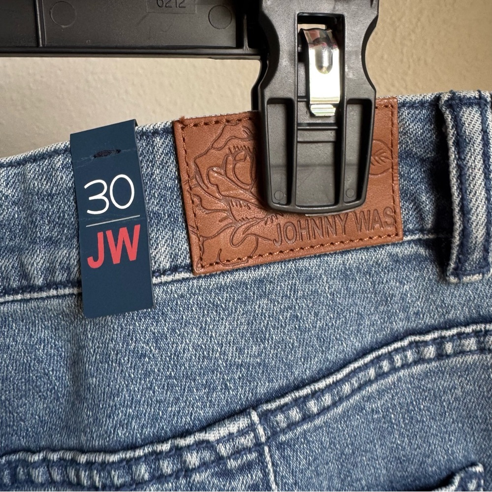 NWT JOHNNY WAS Sisa Stretch Denim Wide Leg Jean Sz 30 - Picture 12 of 12